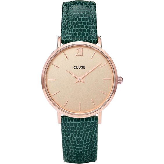 Montre cluse femme discount verte